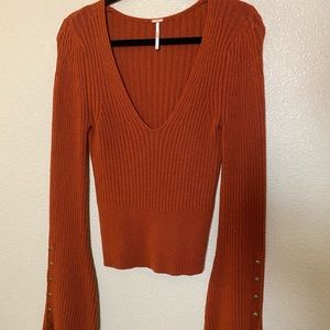 Bell Sleeve Free People Sweater